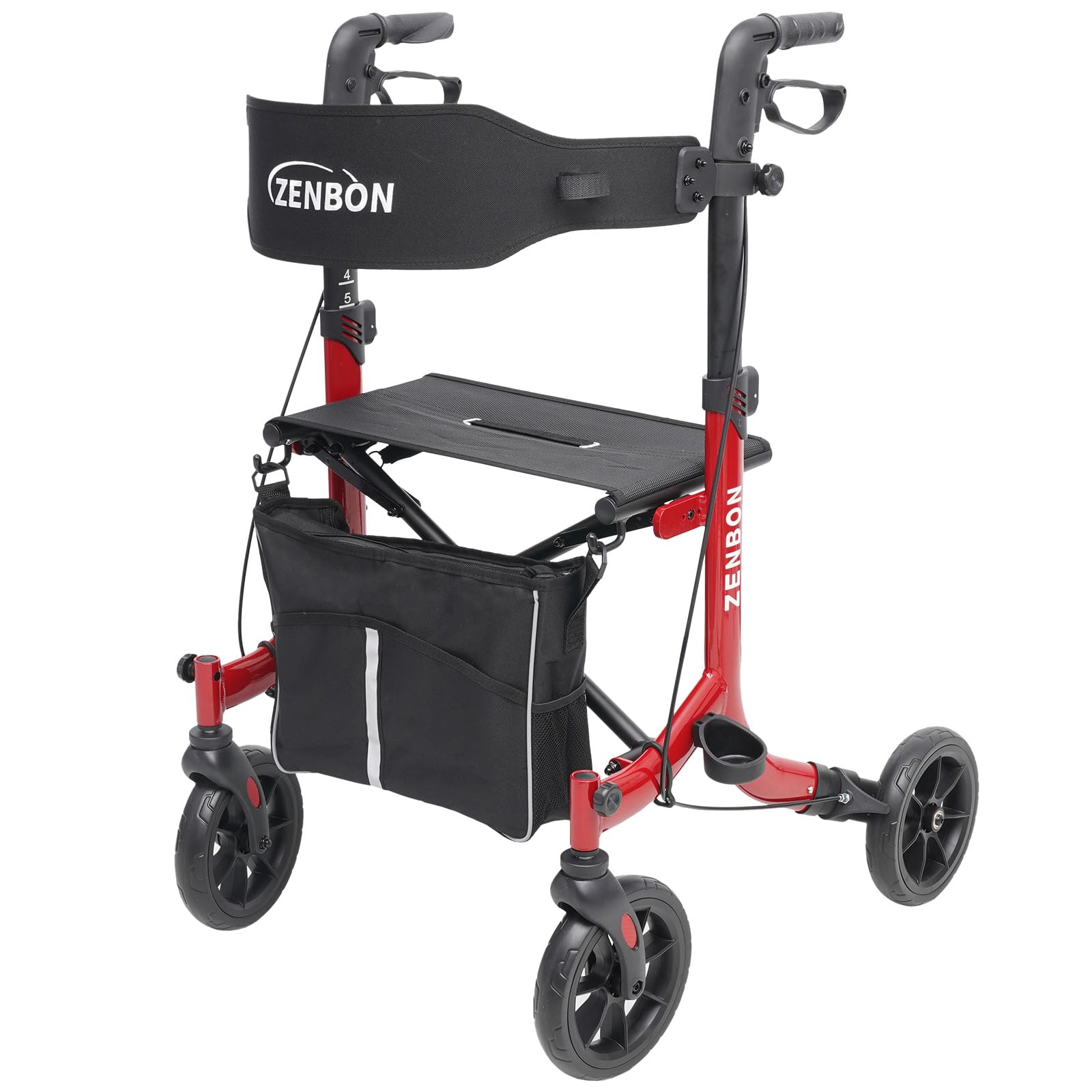 Amazon | ZENBON 歩行器 高齢者用 シルバーカー 軽量アルミ製 室内